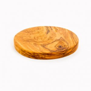 handgemaakte olijfhouten ronde plank